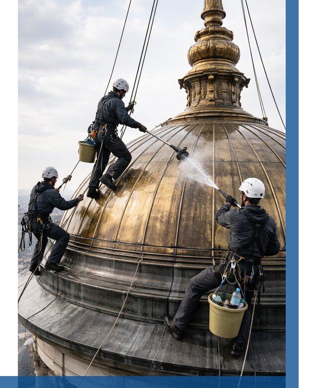 Мойка куполов и шпилей в Воркуте от 8225 р. - заказать | ВЫСОТНИК-Врк