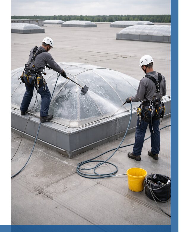 Мойка зенитных фонарей в Воркуте, заказать от 4626 р. | ВЫСОТНИК-Врк