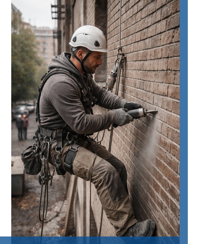 Расшивка кирпичных швов в Воркуте от 617 р. | ВЫСОТНИК-Врк