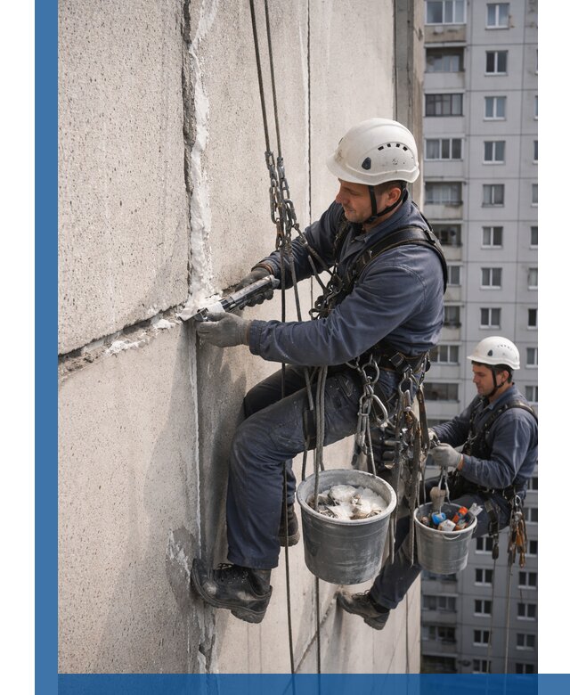 Утепление межпанельных швов в Воркуте профессионально и надежно