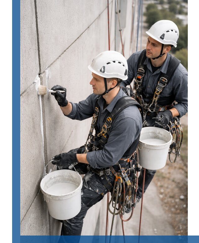 Противогрибковая обработка швов в Воркуте для фасадов и кровель