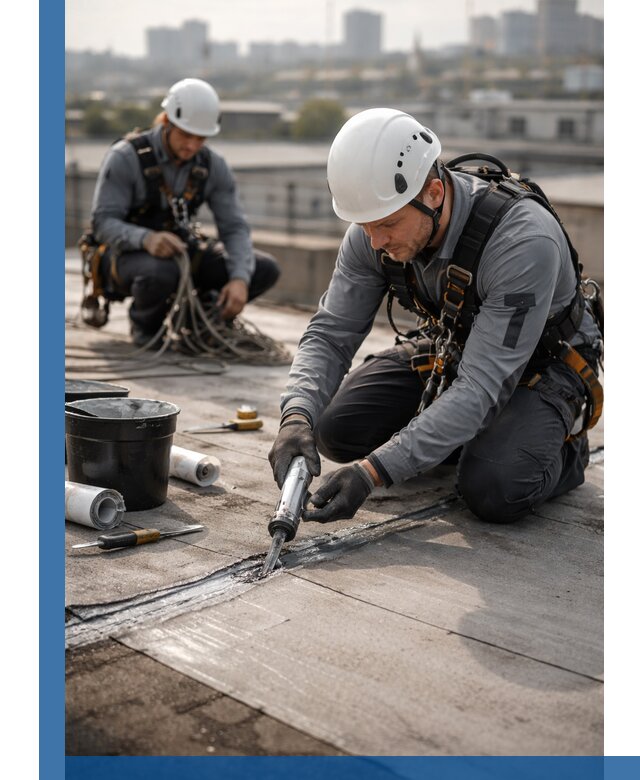 Аварийное и капитальное устранение протечек кровли в Воркуте