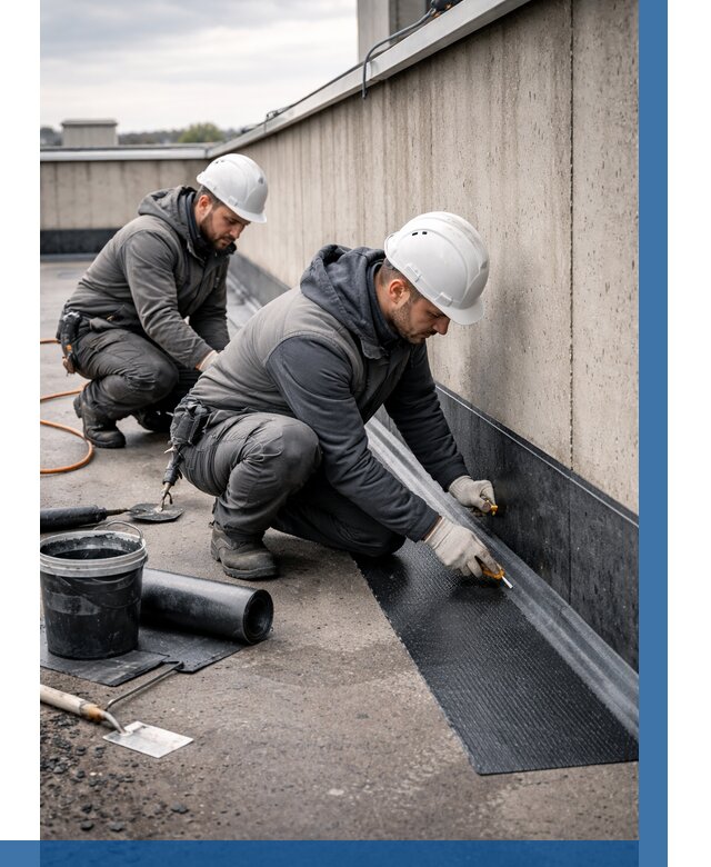 Гидроизоляция примыканий на кровле в Воркуте от 925 р. | ВЫСОТНИК-Врк