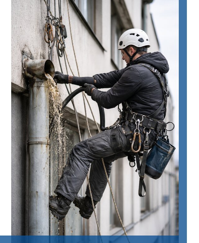 Прочистка водосточных труб в Воркуте от 3598 р. | ВЫСОТНИК-Врк