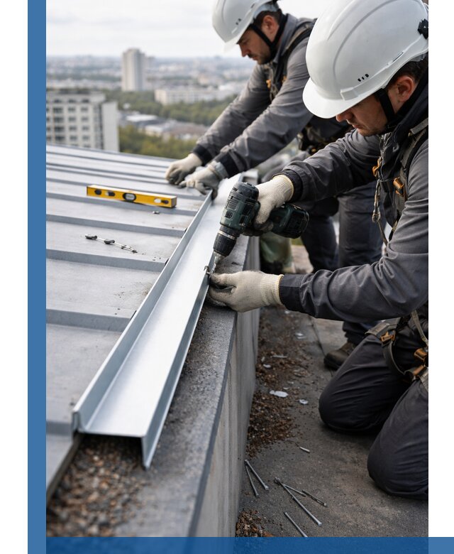 Монтаж капельника на кровле в Воркуте с гарантией качества