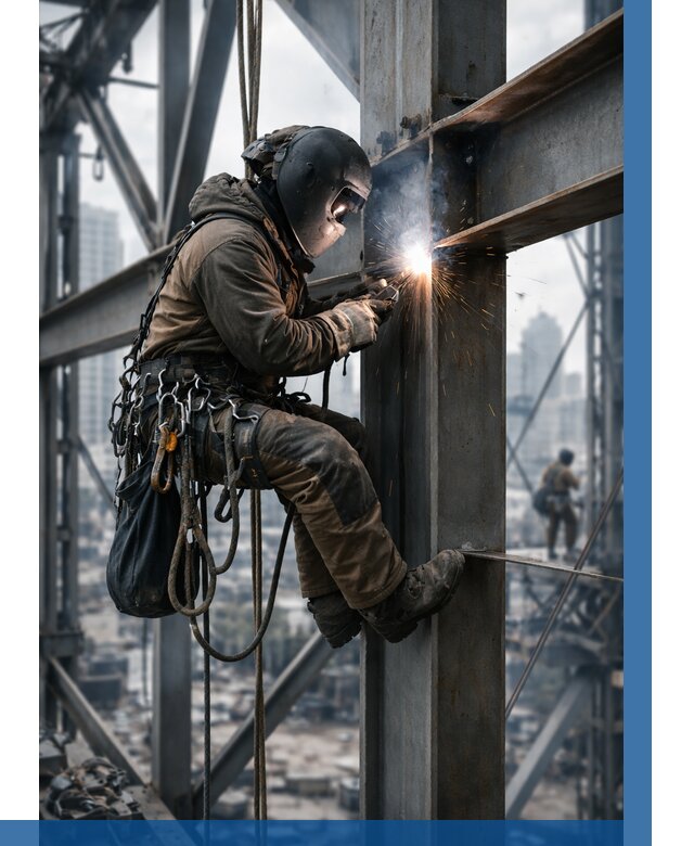 Высотные сварочные работы в Воркуте от 3598 р. | ВЫСОТНИК-Врк