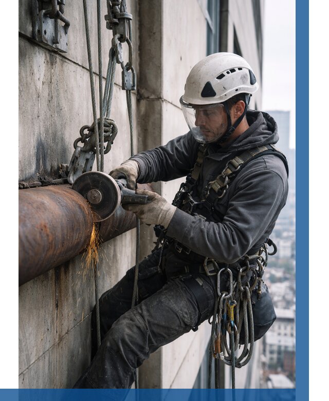 Резка металла на высоте в Воркуте по цене от 4626 р. | ВЫСОТНИК-Врк