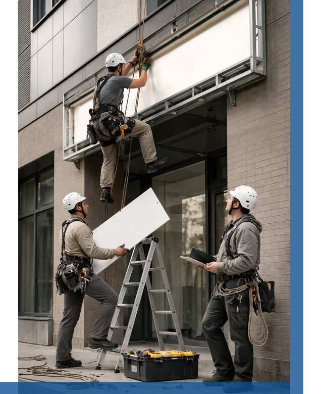 Монтаж светового короба в Воркуте от 6683 р. | ВЫСОТНИК-Врк