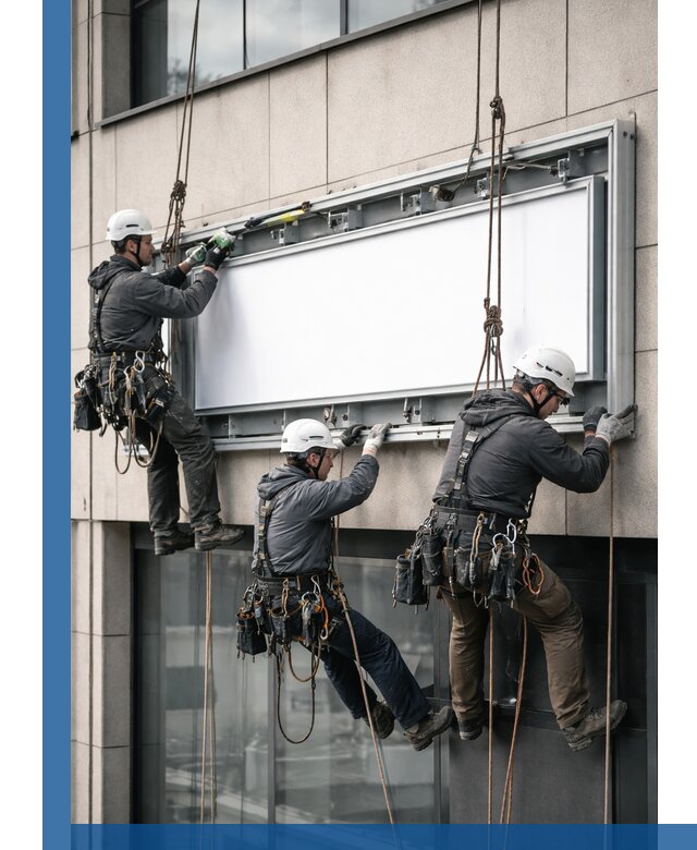 Профессиональный монтаж светового короба под ключ в Воркуте