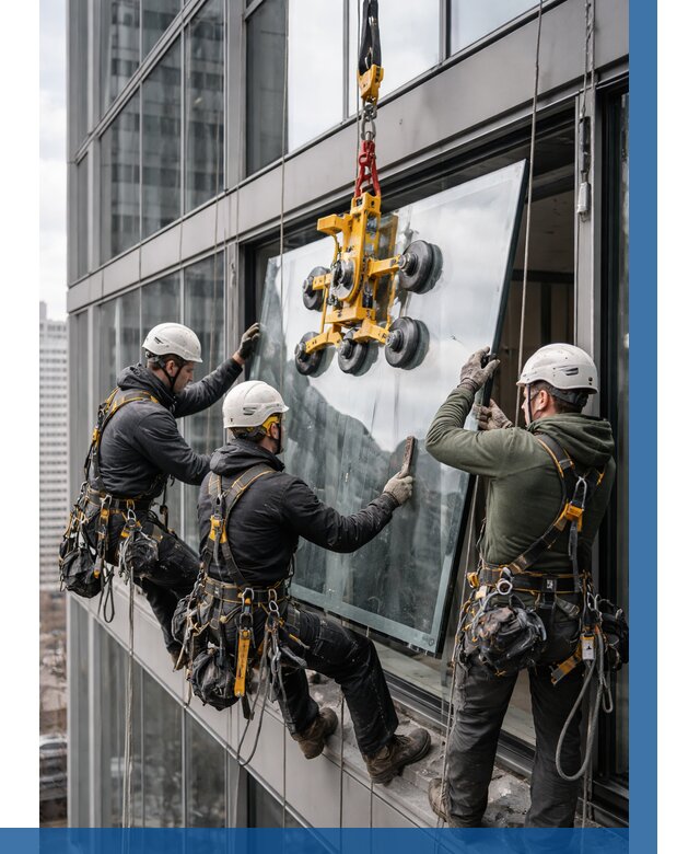 Фасадное остекление зданий под ключ в Воркуте от 10281 р. | ВЫСОТНИК-Врк