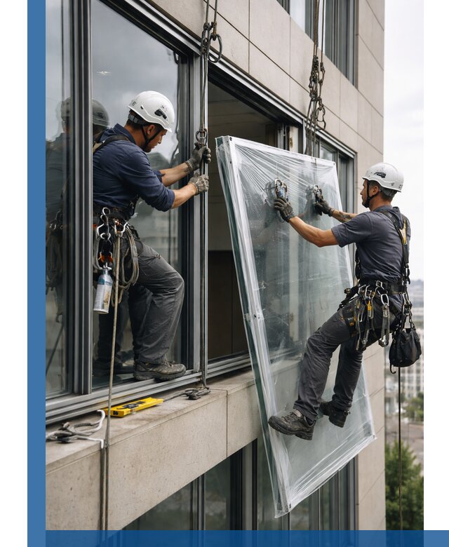 Профессиональная замена стекла в витраже в Воркуте с гарантией