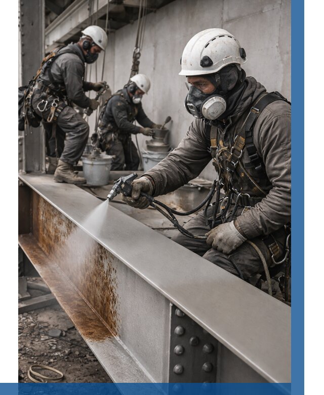 Антикоррозионная покраска металла в Воркуте от 720 р. | ВЫСОТНИК-Врк