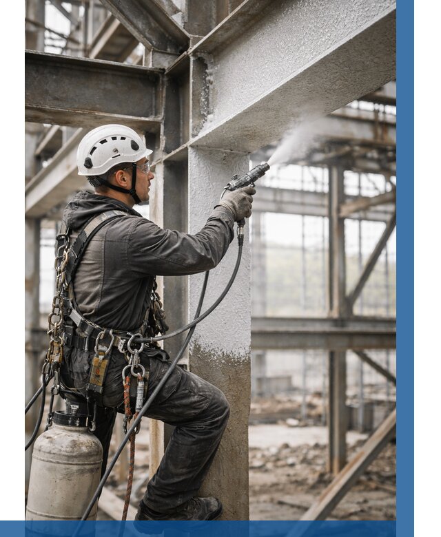 Огнезащита металлоконструкций от 771 р. | ВЫСОТНИК-Врк в Воркуте