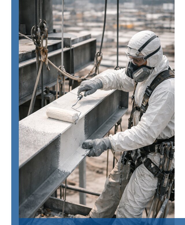 Профессиональная огнезащитная обработка металлоконструкций в Воркуте