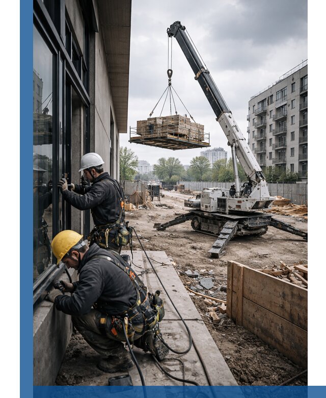 Аренда крана Пионер в Воркуте для строительных работ