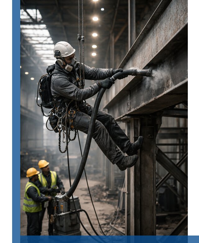 Обеспыливание конструкций в цехах промышленного производства в Воркуте