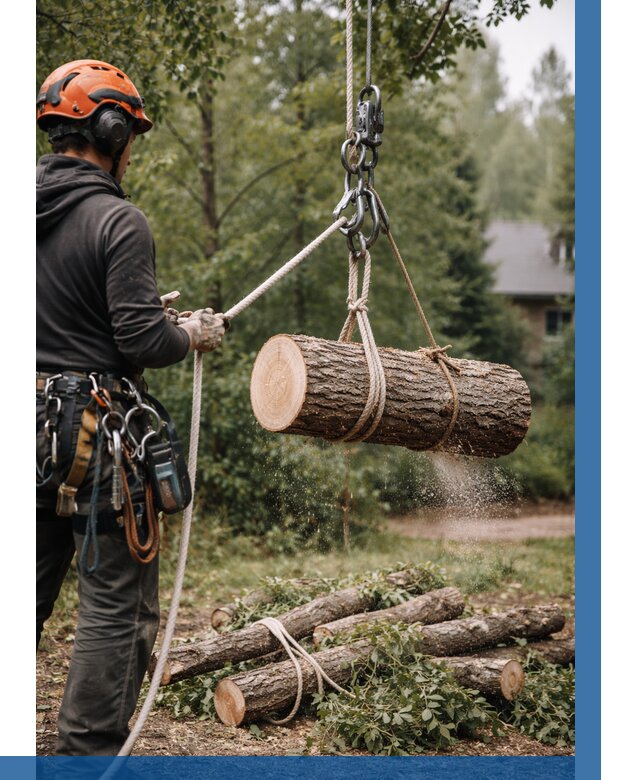 Валка деревьев частями в Воркуте от 7711 р. | ВЫСОТНИК-Врк