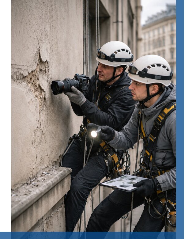 Фотофиксация дефектов фасада в Воркуте от 4626 р. | ВЫСОТНИК-Врк