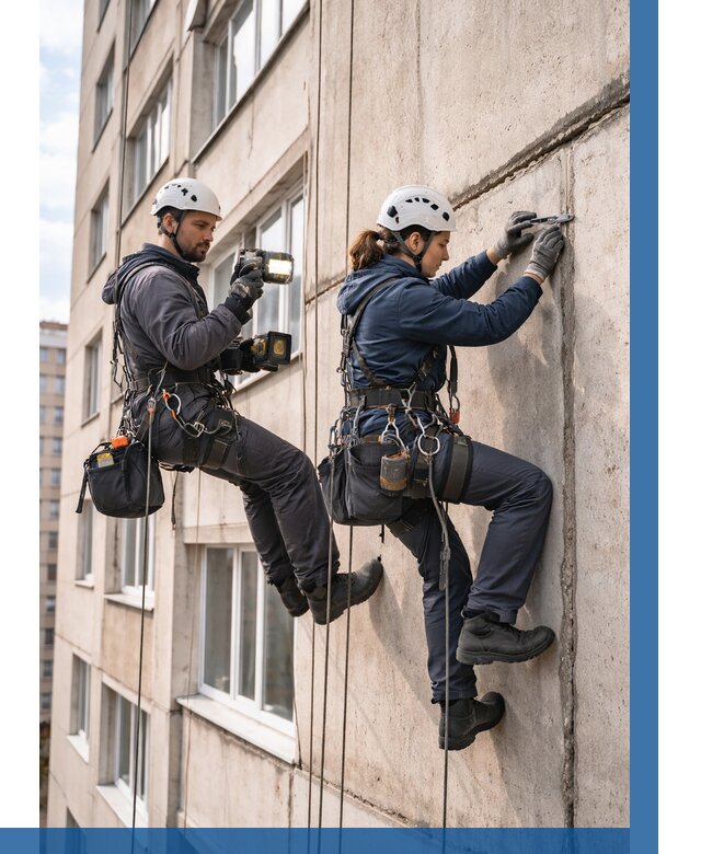 Обследование межпанельных швов в Воркуте от 1851 р. | ВЫСОТНИК-Врк