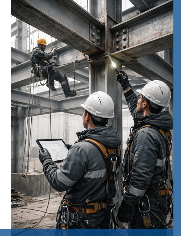 Обследование металлоконструкций в Воркуте от 5655 р. | ВЫСОТНИК-Врк